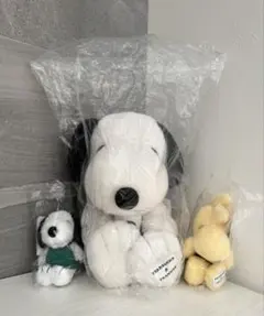 スターバックス スヌーピー ウッドストック ぬいぐるみ　キーホルダー　３点