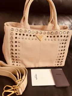 2025年最新】prada カナパ ベージュの人気アイテム - メルカリ