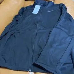 新品 Nike DRI-FIT ブラックジャケット XL 黒 長袖 ジャージ