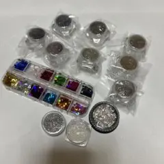 ネイルパーツ ラメ パール