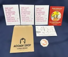 MOOMIN ムーミン グッズセット ポストカード ステッカーのサムネイル