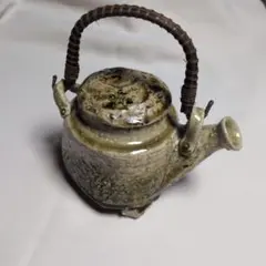 塚本治彦作黄瀬戸 土瓶 急須