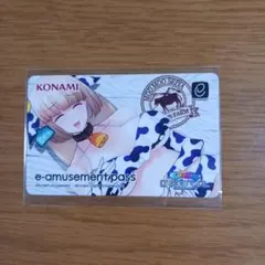 I*O様 KONAMI e-amusement pass キャラクターイラスト