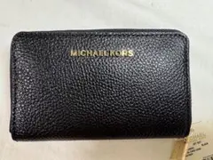 MICHAEL KORS JET SET カードケース 小銭入れ　ブラック