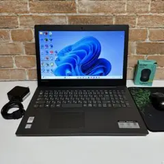 美品　レノボノート PC Core i3 SSD 256GB オフィス2024年