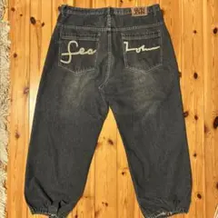 ショーンジョン ワイドデニムパンツ グリフォン W36 極太 B系 y2k ピンクワイドデニムパンツ | ファッション通販サイト NUGU