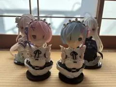 アートスケール、リゼロレム・ラム・エミリア ・エキドナフィギュアセット一番くじ