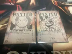 ワンピースカード シャンクス バギー手配書　新たなる皇帝