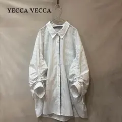 YECCA VECCA イェッカヴェッカ イージーケアドロストシャツ ホワイトのサムネイル