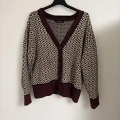 Lugnoncure ニットカーディガン ブラウン