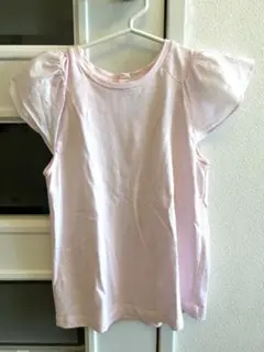 値下げ【Jacadi】ジャカディ　ピンク フリル袖 Tシャツのサムネイル