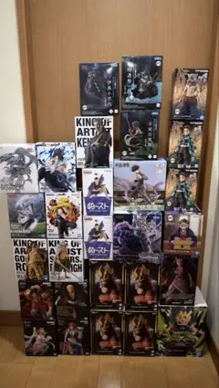 フィギュア 29個 まとめ売り ワンピース 鬼滅 ドラゴンボール