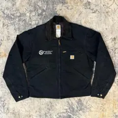 カーハートデトロイトジャケット　j01 BLK 00s USA製 carhartt デトロイト ジャケット J01 フェード