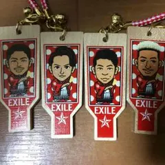 EXILE 羽子板ストラップ