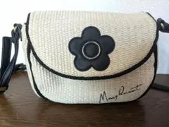マリークワント　バッグ　 フラワーモチーフ　夏