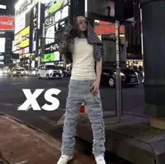 新品 USラッパー着用 ラルフローレン スリムフィット白Tシャツ 正規品即日発送