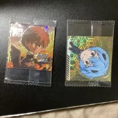 エヴァンゲリオン シール 2枚セット 渚カヲル 綾波レイ