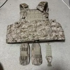 ドイツ連邦軍 実物 IdZ-ES(MOBAST)アーマー+ポーチ+被服+他セット