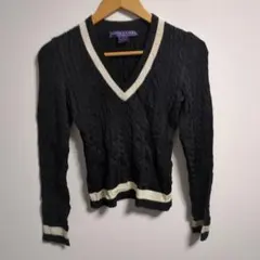 Ralph Lauren COLLECTION パープルレーベル ケーブルニット
