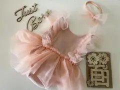 ベビードレスと木製バナーセット