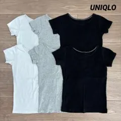 コットンフライスインナー UNIQLO 半袖 110