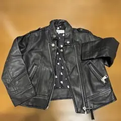 キッズ黒 ジャケット
