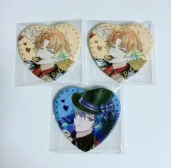 にじさんじ　バレンタイン　ハート型缶バッジ　宇佐美リト　ミラン