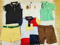 ラルフローレン☆ポロシャツ・ズボン6枚セット☆男の子 80cm