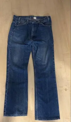 Levi's ブーツカットデニム ダークブルー