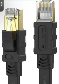 LANケーブル 3m CAT8 40Gbps2000MHzインターネットケーブル