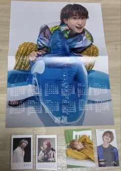 佐久間大介　チェキ風カード SnowMan 佐久間大介 オレンジKiss チェキ風カード 特典 B - メルカリ