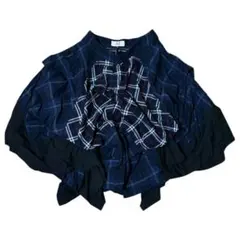 ATSURO TAYAMA チェック変形スカート Y2Kフェアリーグランジ