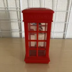 赤い電話ボックス型貯金箱 大和銀行のサムネイル