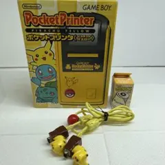 ゲームボーイ　ポケモンプリンター　ピカチュウイエロー 送料無料】【中古】GB 任天堂 ゲームボーイ ポケットプリンタ