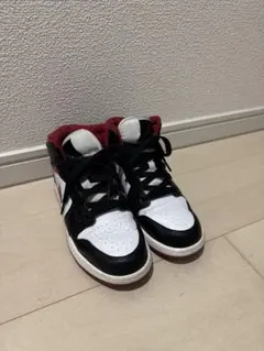 NIKE AIR JORDAN 1 MID WHITE/GYMRED-BLACKのサムネイル