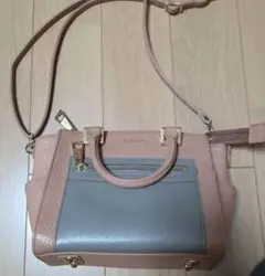 極美品】上品ベージュロゴ♡IANNEロゴショルダー紐 - メルカリ