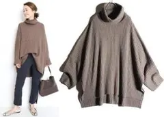 極美品【EVERYDAY I LIKE】リブタートルネック プルオーバー ニット 2025年最新】everyday i like. リブタートルネック プルオーバー