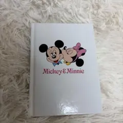 当時物 ディズニー ミッキー＆ミニー レトロ ポストカードブック 日本製