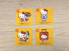 ヤマト運輸ハローキティ ステッカー 4枚セット