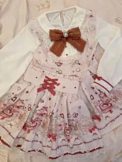 LIZLISA Many Hearts Afternoontea 柄セットアップ