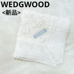 新品 WEDGWOOD ハンカチ レース 刺繍 白 ホワイト 無地 冠婚葬祭のサムネイル