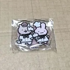 ホワイトタイガーとブラックタイガー カフェ アクリルスタンド