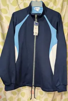 sports YACHT ジャージ ジャケット コンxブルー タグ付きLサイズ