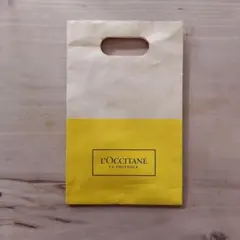 L'OCCITANE 紙袋 イエロー