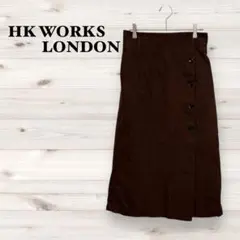 ラップ風タイトスカート【M】ロング 綺麗め エレガント オフィスカジュアル