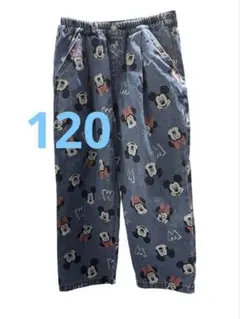 ミッキーマウス柄 ジーンズ　120