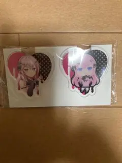 桜ミク　タイトーくじJ賞　クリアバッジセット　巡音ルカ