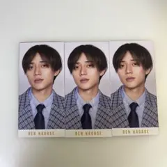 King & Prince 永瀬廉 データカード 切り抜き デタカ 3枚まとめ