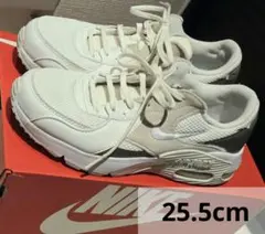 NIKEウィメンズエアマックスエクシーホワイト×セピア25.5cm
