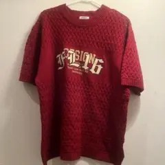 sedacle 半袖 ニット Tシャツ レッド ロゴのサムネイル